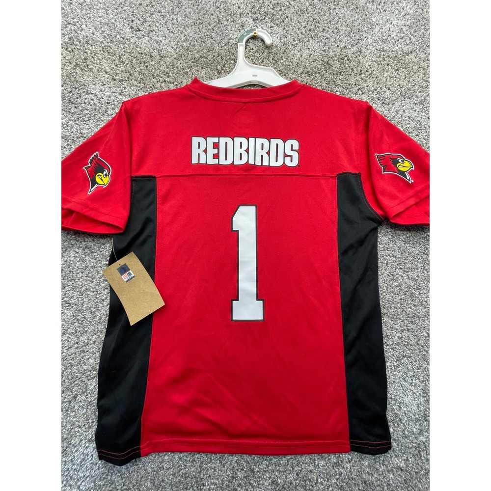 Rivalry Threads Illinois State Jersey Youth M Red NEW #1 Redbirds